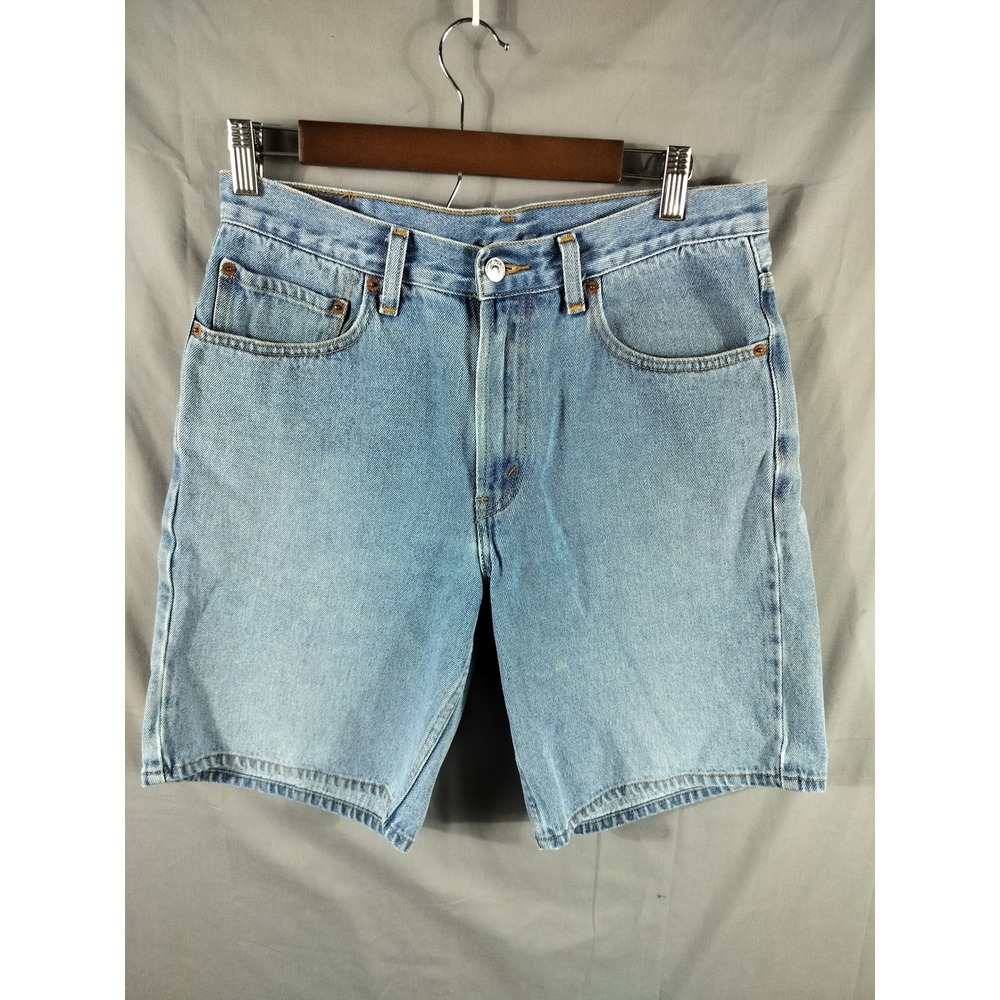 Levi's 550 Jean Shorts Mens 32 Blue Relaxed Fit Denim Y2K Classic Vintage Summer